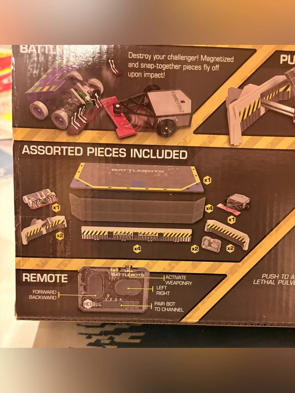 Hexbug Battlebots Arena -Remote Control Combat Set - NWT